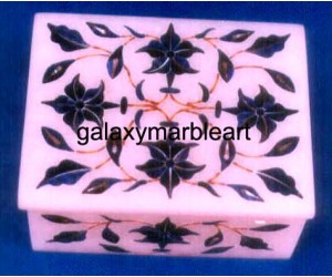 Marble inlay jewellery box-RE3428